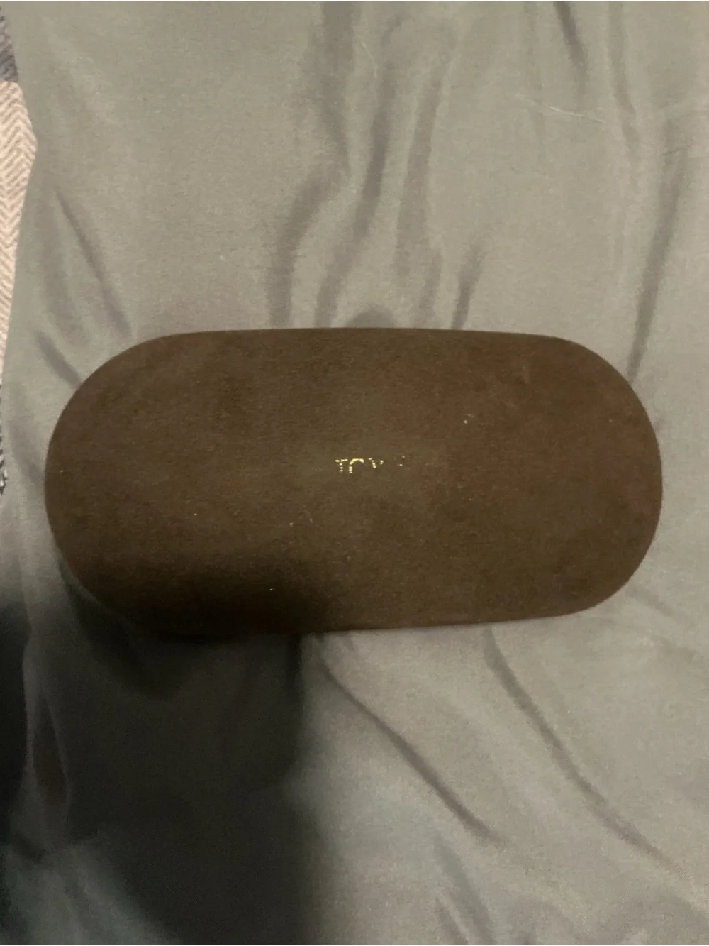 Tom Ford Black Sunglasses with Brown Case